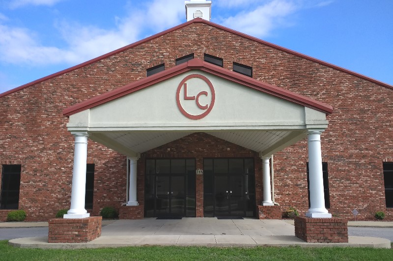 Front view of The Love Center